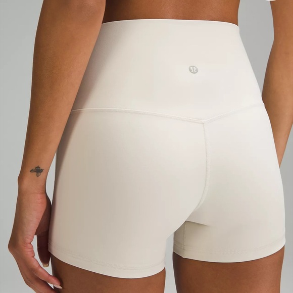 lululemon athletica Pants - Lululemon Align High Rise Short 4” Inseam in Bone